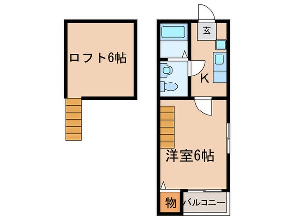 プティ　オランジュの物件間取画像